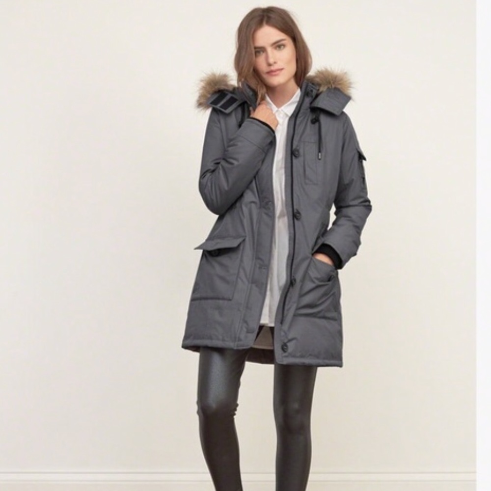 Abercrombie and Fitch premium artic parka